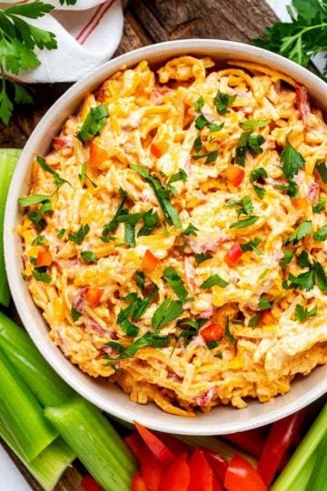 Keto Pimento Cheese - The BEST ever! Kicking Carbs