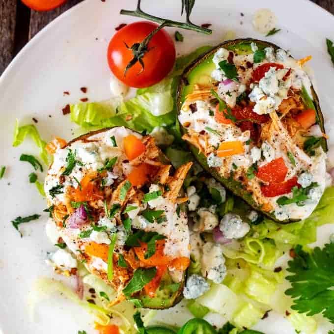 Keto Slow Cooker Buffalo Chicken (or Instant Pot!) Low Carb