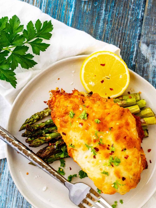 Parmesan Crusted Chicken with Mayo