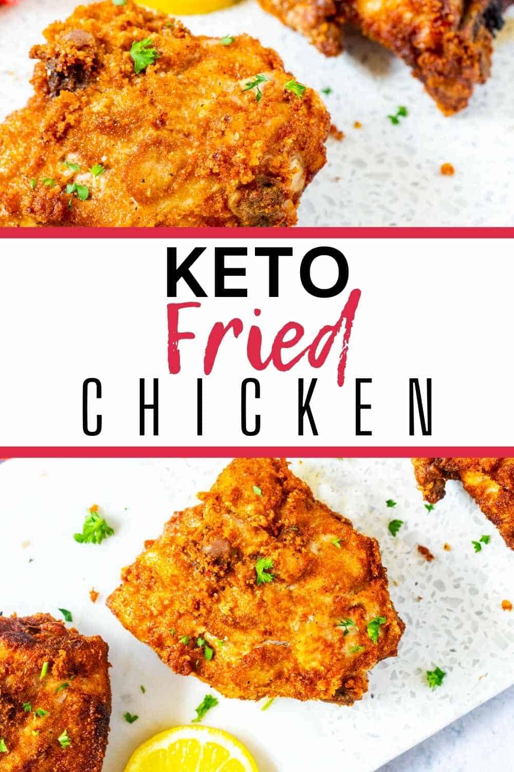 Keto Fried Chicken - Air Fry or Fry - Kicking Carbs