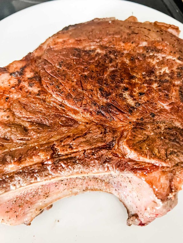 Thick Cut Bone-In Cowboy Ribeye - Kicking Carbs